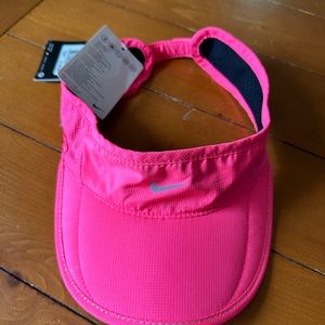 Nike pink visor